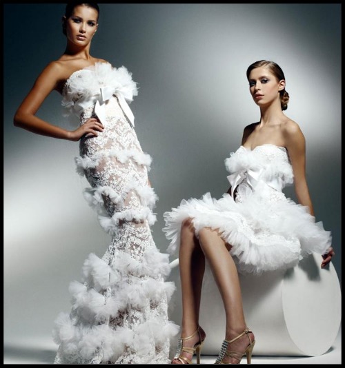 zuhair-murad-white-lace-feather-gown-2009 zuhair-murad-white-lace-feather-gown-2009